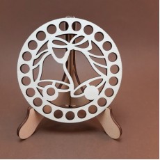 Кругле денце для в'язаних кошиків Shasheltoys (100196) Діаметр 10 см Кругле денце для в'язаних кошиків Shasheltoys (100196) Діаметр 10 см
