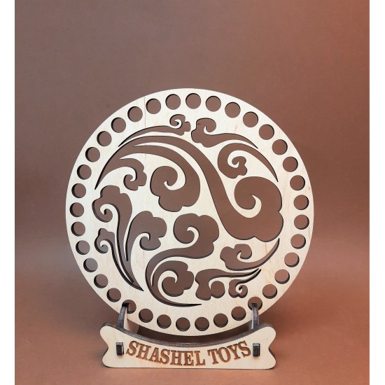 Круглое донышко для вязанных корзин Shasheltoys  (100445)