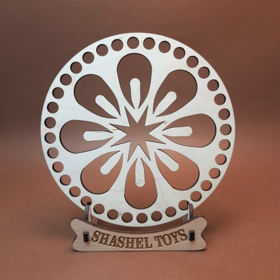 Круглое донышко для вязанных корзин Shasheltoys  (100449)