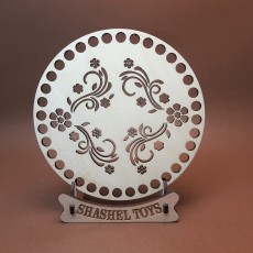 Круглое донышко для вязанных корзин Shasheltoys (100460) Круглое донышко для вязанных корзин Shasheltoys (100460)