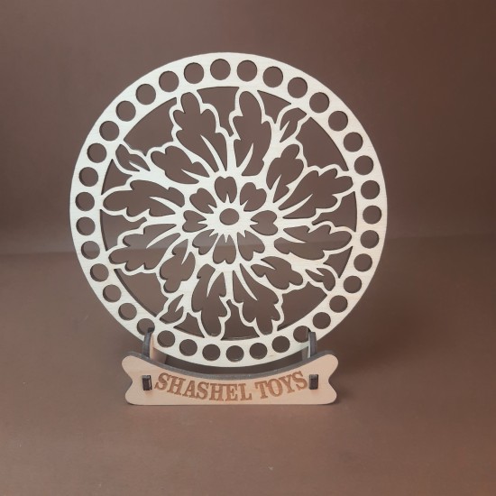 Круглое донышко для вязанных корзин Shasheltoys  (100514)