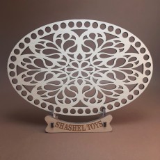 Еліпс ажурне денце Shasheltoys (100802)