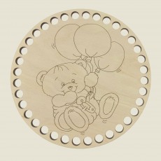 Круглое донышко для вязанных корзин Shasheltoys (100150) Круглое донышко для вязанных корзин Shasheltoys (100150)