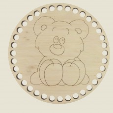 Круглое донышко для вязанных корзин Shasheltoys  (100144)