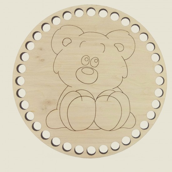 Круглое донышко для вязанных корзин Shasheltoys  (100144)