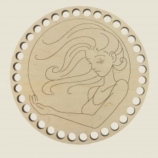Круглое донышко для вязанных корзин Shasheltoys  (100137)