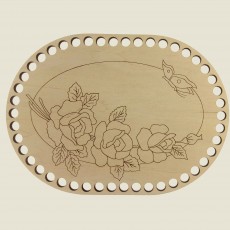 Овальное донышко для вязанных корзин Shasheltoys (100242)