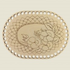 Овальное донышко для вязанных корзин Shasheltoys (100248)