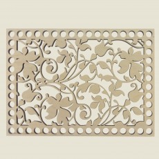 Прямокутне денце для в'язаних кошиків Shasheltoys (100309)