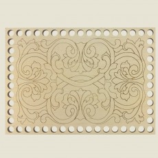 Прямоугольное донышко для вязанных корзин Shasheltoys (100362) Прямоугольное донышко для вязанных корзин Shasheltoys (100362)