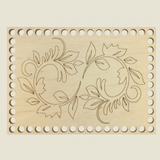 Прямоугольное донышко для вязанных корзин Shasheltoys (100360) Прямоугольное донышко для вязанных корзин Shasheltoys (100360)
