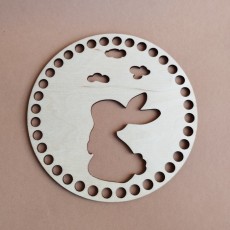 Кругле денце для в'язаних кошиків Shasheltoys Діаметр 15 см Кругле денце для в'язаних кошиків Shasheltoys Діаметр 15 см