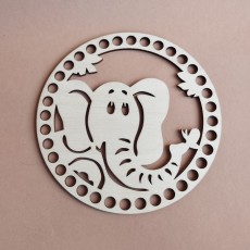 Кругле денце для в'язаних кошиків Shasheltoys (100445) Діаметр 15 см Кругле денце для в'язаних кошиків Shasheltoys (100445) Діаметр 15 см