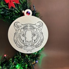 Тигр. Дерев'яна заготівля (0102122)