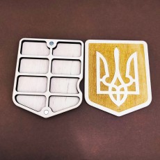 Квадратный мини органайзер для бисера, бусин и прочей мелочевки Коробушка (060318) Квадратный мини органайзер для бисера, бусин и прочей мелочевки Коробушка (060318)