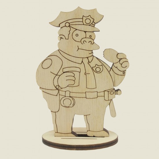 Заготовка для росписи Shasheltoys Симпсоны 9 см Заготовка для росписи Shasheltoys Симпсоны 9 см